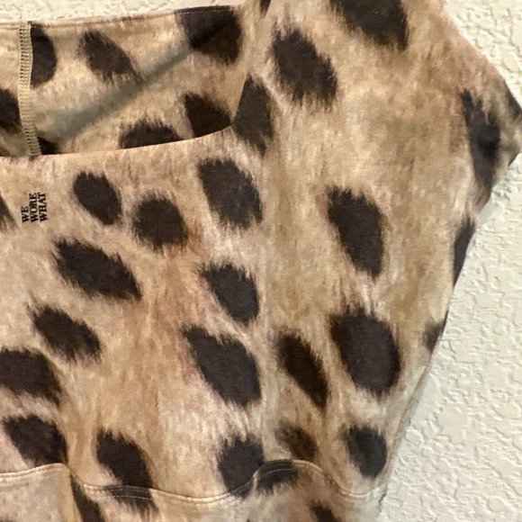 WeWoreWhat Women's Leopard Print Romper - Picture 6 of 11